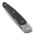 Viper Key Damascus folding knife, bronze carbon fiber VA5978FCB