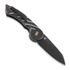 Fox Radius M390 PVD Titanium folding knife FX-550TIB