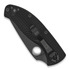 Spyderco Tenacious Lightweight Black Blade סכין מתקפלת C122PBBK