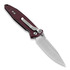 Microtech Socom Elite S/E-M Stonewash összecsukható kés, merlot red 160-10MR