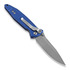 Microtech Socom Elite S/E-M Apocalyptic fällkniv, blå 160-10APBL