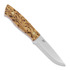 Нож Brisa Trapper 95, Elmax Scandi, curly birch