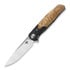 Bestech Ascot סכין מתקפלת, lightburl wood G19D