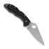 Складной нож Spyderco Delica 4, FRN, Flat Ground, чёрный C11FPBK