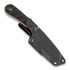 Couteau ST Knives Ibex Stonewashed, noir