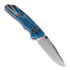 Hogue Deka Able Lock foldekniv, clip point, blå