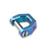 MecArmy - CH2 Titanium D shape key ring