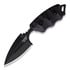 Halfbreed Blades - Compact Clearance Knife, musta