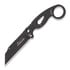 Нож Hydra Knives Buzzard Black Vulture Version, brown sheath