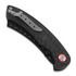 Red Horse Knife Works Hell Razor P Carbon Fiber folding knife, black PVD