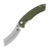 Red Horse Knife Works - Hell Razor P, satin, olive drab