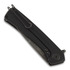 ANV Knives Z100 Plain edge Dural Frame Lock folding knife, black