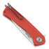ANV Knives Z100 Plain edge Taschenmesser, G10, orange