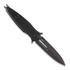 Zavírací nůž ANV Knives Z400 Plain edge DLC, G10, černá