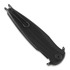 Сгъваем нож ANV Knives Z400 Plain edge DLC, G10, черен
