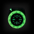 Marathon Clip-On Wrist Compass with Glow in The Dark Bezel