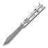 BRS Replicant Premium Tanto balisong, white/blue