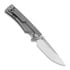 Chaves Knives 229 Liberation Drop Point Stonewash Titanium folding knife