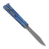 Нож пеперуда BRS Alpha Beast Premium ALT, blue