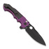 Andre de Villiers Mini Pitboss 2 折り畳みナイフ, marble/purple