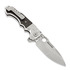 Andre de Villiers Mini Pitboss 2 folding knife, marble/titanium