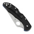 Spyderco Delica 4 Lightweight Thin Blue Line folding knife C11FPSBKBL