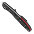 Spyderco Delica 4 Lightweight Thin Red Line סכין מתקפלת C11FPSBKRD
