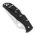 Spyderco Endela Lightweight Thin Red Line folding knife C243FPSBKRD