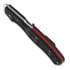 Spyderco Rescue 3 Lightweight Thin Red Line folding knife C14FSBKRD3