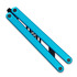 Glidr Arctic balisong trainer, sky blue