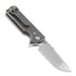 Couteau pliant Chaves Knives T.A.K, titanium, drop point