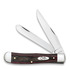 Case Cutlery - Rustic Red Richlite Smooth Trapper