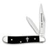 Case Cutlery - Smooth Black Synthetic Peanut Jeremiah 29:11