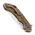 Olamic Cutlery Wayfarer 247 M390 Drop Point folding knife