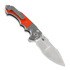 Andre de Villiers Javelin G10 összecsukható kés, satin/orange