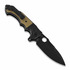 Andre de Villiers Mini Pitbiss Two G10 foldekniv, black/khaki