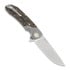 Maxace Goliath 2.0 M390 folding knife, gold shred carbon fiber