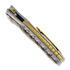 Maxace Hive foldekniv, gold marble carbon fiber