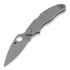 Couteau pliant Spyderco Caly 3 Gray Super Blue SPRINT RUN C113GPGY