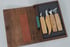BeaverCraft Geometric Wood Carving Knife Set in gift book-box S05BOOK