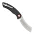 Couteau pliant Red Horse Knife Works Hell Razor P Carbon Fiber, Auto, Satin