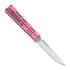 Нож бабочка Maxace Banshee 2, розовый