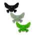 Flytanium - Dead Fly Society Silicone Bead 3 Pack - Black, Green, Glow