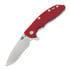 Складной нож Hinderer XM-18 3.5 Tri-Way Recurve Stonewash, Red