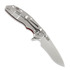 Сгъваем нож Hinderer XM-18 3.5 Tri-Way Recurve Stonewash, Red