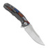 Maxace Halictus 2.0 multi color damascus G10 folding knife