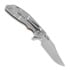 Hinderer 4.0 XM-24 Bowie Tri-way Stonewashed folding knife, coyote