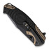 Smith & Wesson M&P Linerlock folding knife, black/brown