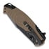 Smith & Wesson M&P Linerlock folding knife, brown