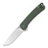 QSP Knife Osprey Linerlock Green Micarta vouwmes